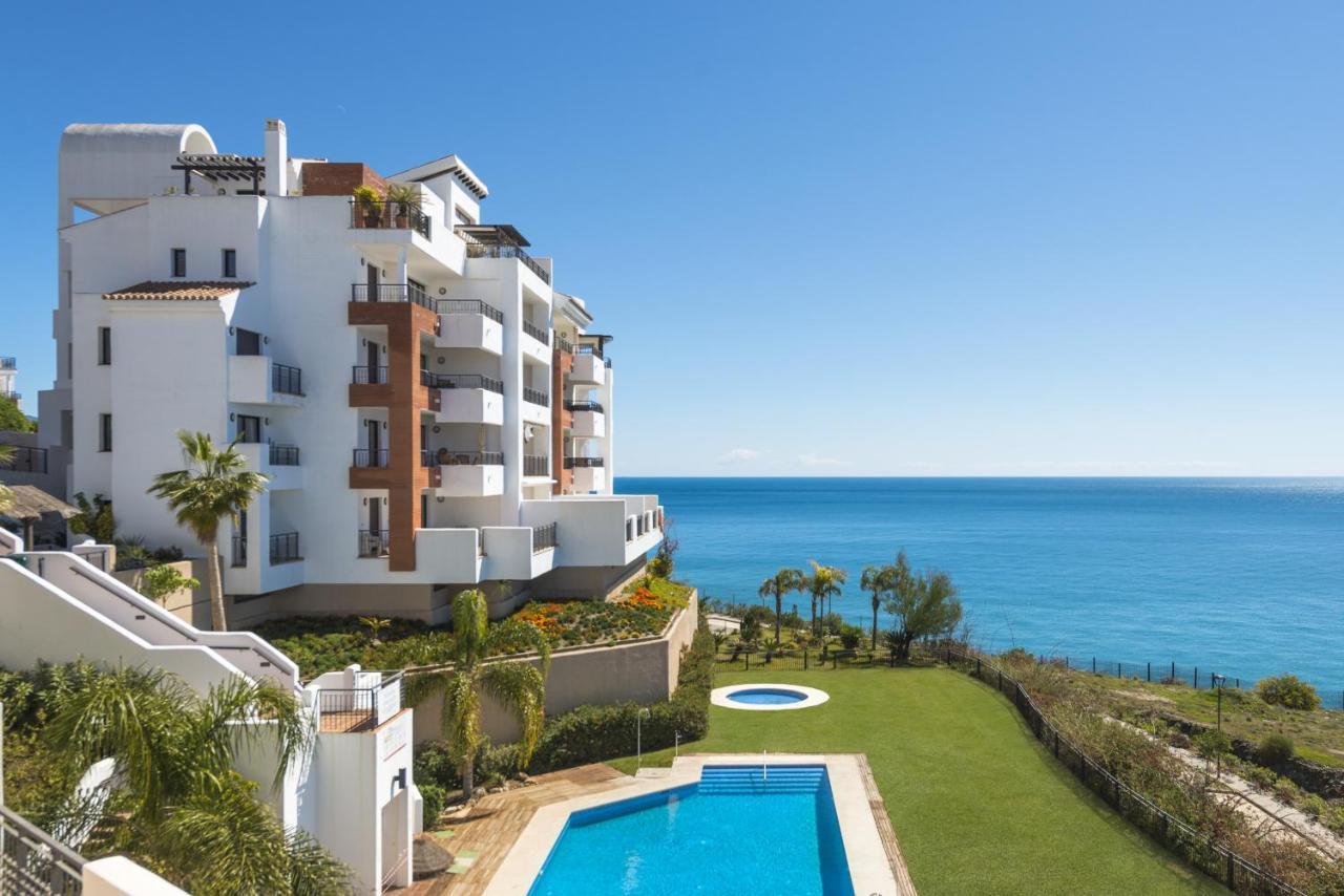 Precioso Apartamento 1 Dormitorio Con Vistas Mar Frontal Torrox Exterior photo