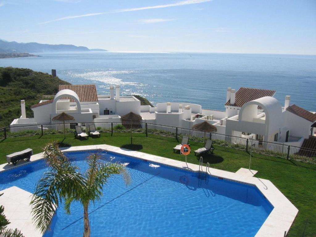 Precioso Apartamento 1 Dormitorio Con Vistas Mar Frontal Torrox Exterior photo